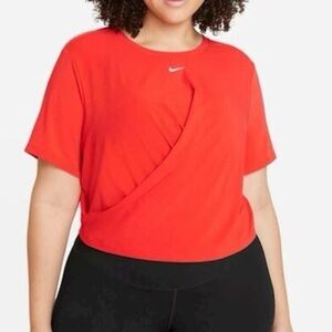 Nike Dri-FIT One Luxe Twist Standard-Fit Short-Sleeve Top